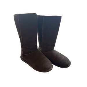 Bjorndal Sherpa Boots size 6 chocolate brown leather